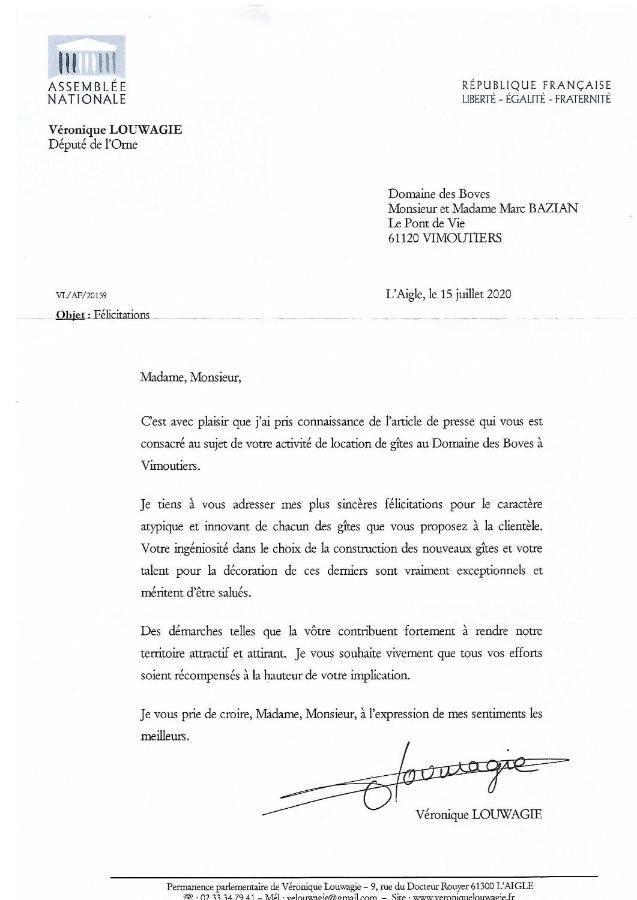 Gite Insolite "Le Coup De Foudre" Sa Vue Panoramique Vimoutiers 외부 사진